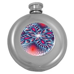 Creative Abstract Round Hip Flask (5 Oz) by BangZart