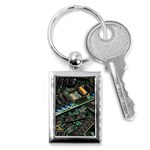 Computer Ram Tech Key Chains (Rectangle)  Front