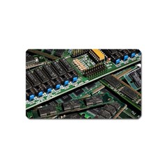 Computer Ram Tech Magnet (name Card) by BangZart