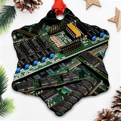 Computer Ram Tech Ornament (snowflake) by BangZart