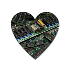 Computer Ram Tech Heart Magnet by BangZart