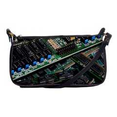 Computer Ram Tech Shoulder Clutch Bags by BangZart