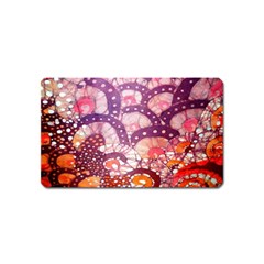 Colorful Art Traditional Batik Pattern Magnet (name Card) by BangZart