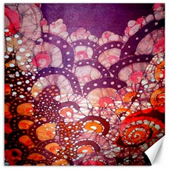 Colorful Art Traditional Batik Pattern Canvas 20  X 20   by BangZart