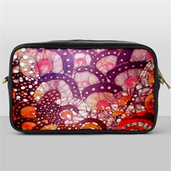 Colorful Art Traditional Batik Pattern Toiletries Bags by BangZart