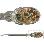 Colorful The Beautiful Of Art Indonesian Batik Pattern Letter Openers Front