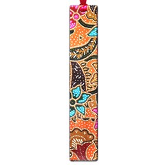 Colorful The Beautiful Of Art Indonesian Batik Pattern(1) Large Book Marks by BangZart