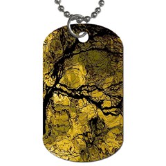 Colorful The Beautiful Of Traditional Art Indonesian Batik Pattern Dog Tag (two Sides) by BangZart