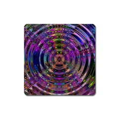 Color In The Round Square Magnet by BangZart