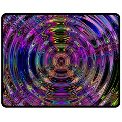 Color In The Round Fleece Blanket (medium)  by BangZart