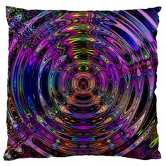 Color In The Round Large Cushion Case (two Sides) by BangZart