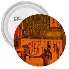 Circuit Board Pattern 3  Buttons by BangZart