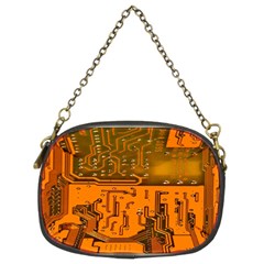 Circuit Board Pattern Chain Purses (two Sides)  by BangZart