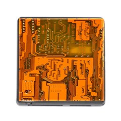 Circuit Board Pattern Memory Card Reader (square) by BangZart