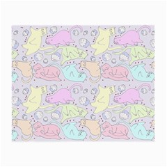 Cat Animal Pet Pattern Small Glasses Cloth by BangZart