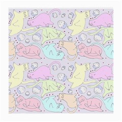 Cat Animal Pet Pattern Medium Glasses Cloth by BangZart