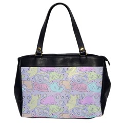 Cat Animal Pet Pattern Office Handbags by BangZart