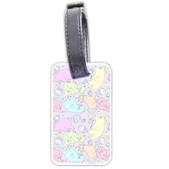 Cat Animal Pet Pattern Luggage Tags (one Side)  by BangZart