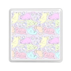 Cat Animal Pet Pattern Memory Card Reader (square)  by BangZart