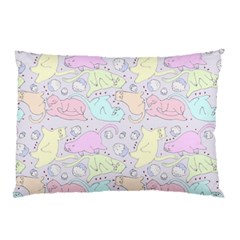 Cat Animal Pet Pattern Pillow Case (two Sides) by BangZart