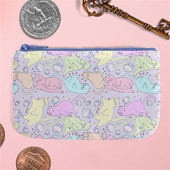 Cat Animal Pet Pattern Large Coin Purse