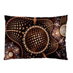 Brown Fractal Balls And Circles Pillow Case 26.62 x18.9  Pillow Case