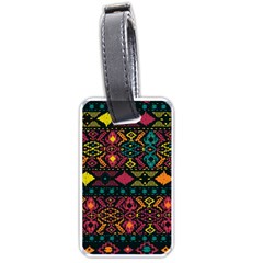 Bohemian Patterns Tribal Luggage Tags (one Side)  by BangZart