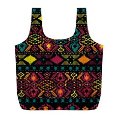 Bohemian Patterns Tribal Full Print Recycle Bags (l)  by BangZart