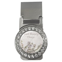 Shabby Chic Style Motivational Quote Money Clips (cz)  by dflcprints