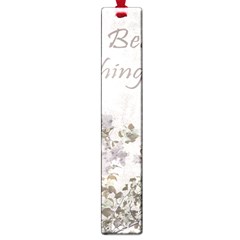 Shabby Chic Style Motivational Quote Large Book Marks by dflcprints