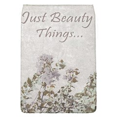 Shabby Chic Style Motivational Quote Flap Covers (s)  by dflcprints