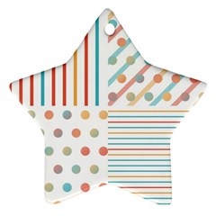 Simple Saturated Pattern Ornament (star) by linceazul