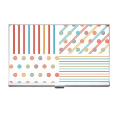 Simple Saturated Pattern Business Card Holders by linceazul