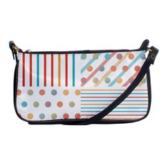 Simple Saturated Pattern Shoulder Clutch Bags by linceazul