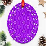 Decorative seamless pattern  Ornament (Oval Filigree) Front