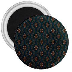 Ornamental Pattern Background 3  Magnets by TastefulDesigns