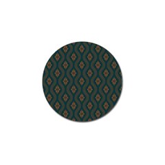 Ornamental Pattern Background Golf Ball Marker (4 Pack)