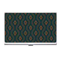 Ornamental Pattern Background Business Card Holders