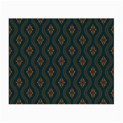 Ornamental Pattern Background Small Glasses Cloth (2-side) by TastefulDesigns