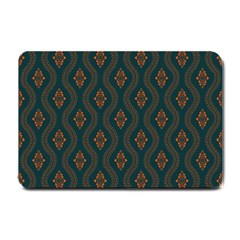 Ornamental Pattern Background Small Doormat 