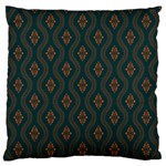 Ornamental pattern background Large Flano Cushion Case (Two Sides) Front