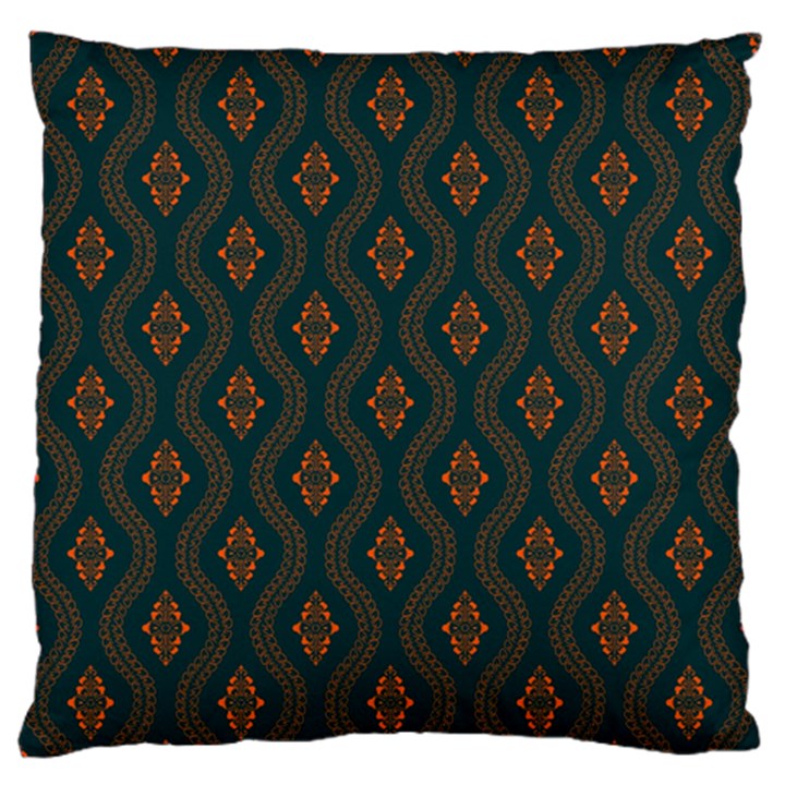 Ornamental pattern background Large Flano Cushion Case (Two Sides)