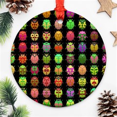 Beetles Insects Bugs Ornament (round) by BangZart