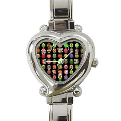 Beetles Insects Bugs Heart Italian Charm Watch by BangZart