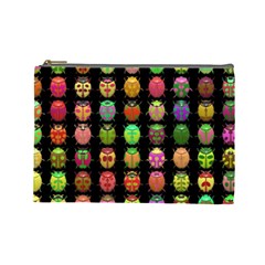 Beetles Insects Bugs Cosmetic Bag (large)  by BangZart