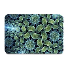 Blue Lotus Plate Mats by BangZart