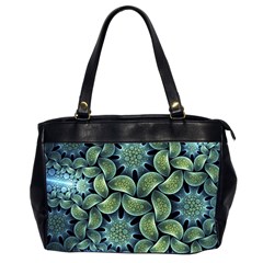 Blue Lotus Office Handbags (2 Sides)  by BangZart