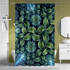 Blue Lotus Shower Curtain 48  X 72  (small)  by BangZart