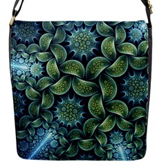 Blue Lotus Flap Messenger Bag (s) by BangZart