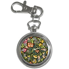 Bohemia Floral Pattern Key Chain Watches